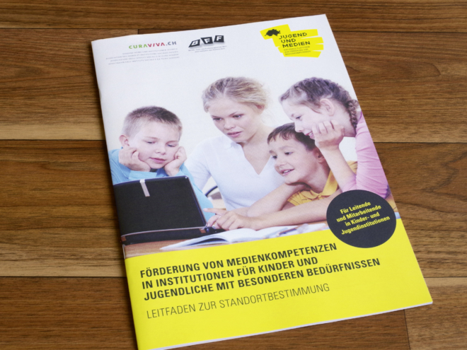 Broschüre Medienkompetenzen des Bundesamt für Bau und Logistik BBL, gedruckt bei Wallimann Druck und Verlag AG