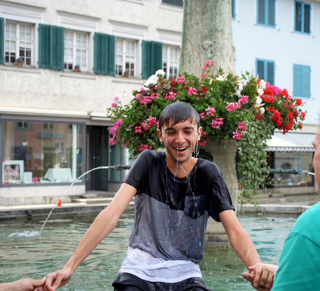 Gautschete von Cyrill Stöckli und Lukas Seric, neue Schwarzkünstler, Wallimann Druck und Verlag AG