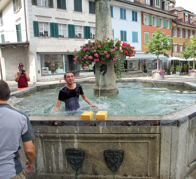 Gautschete von Cyrill Stöckli und Lukas Seric, neue Schwarzkünstler, Wallimann Druck und Verlag AG