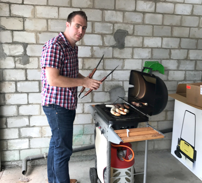 Grillparty bei der Wallimann Druck und Verlag AG
