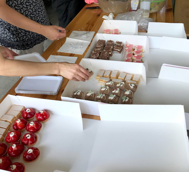 Grillparty bei der Wallimann Druck und Verlag AG