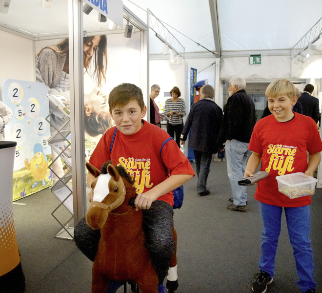 Gewerbeausstellung Beromünster, Losverkauf, Stärne füfi