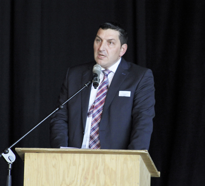 Gewerbeausstellung Beromünster, Rede von Roland Vonarburg, Gewerbeverband Kanton Luzern