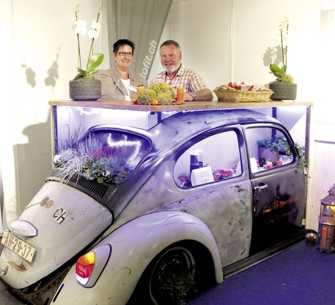 Firmen werden vorgestellt an der Gewerbeausstellung Stärne füfi in Beromünster