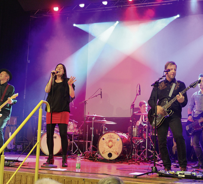 Tolle Unterhaltung an der Gewerbeausstellung Stärne füfi in Beromünster