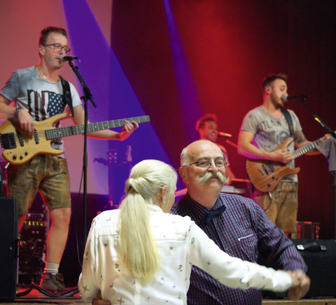 Tolle Unterhaltung an der Gewerbeausstellung Stärne füfi in Beromünster