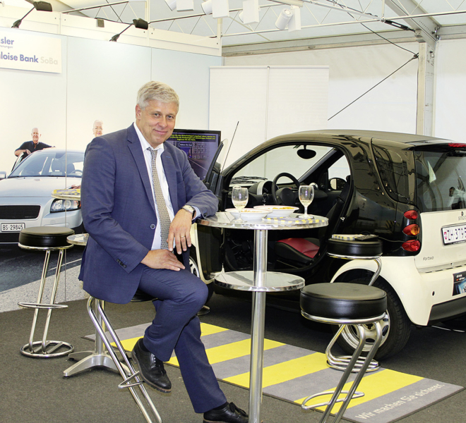 Firmen werden vorgestellt an der Gewerbeausstellung Stärne füfi in Beromünster