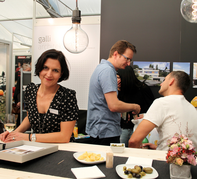 Galli Architekten an der Gewerbeausstellung Stärne füfi in Beromünster