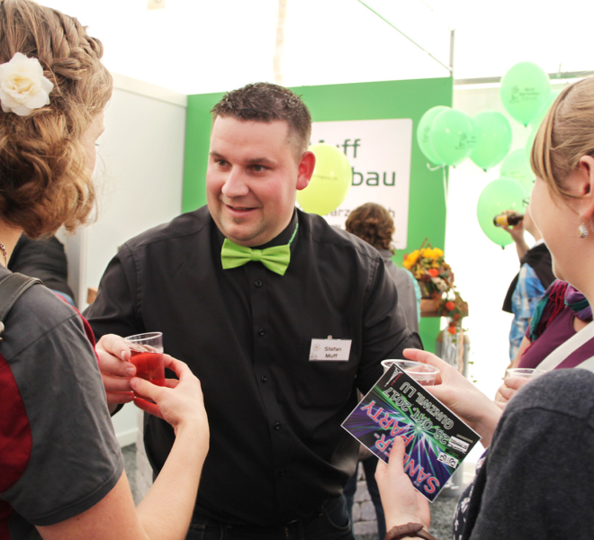 Muff Gartenbau an der Gewerbeausstellung Stärne füfi in Beromünster