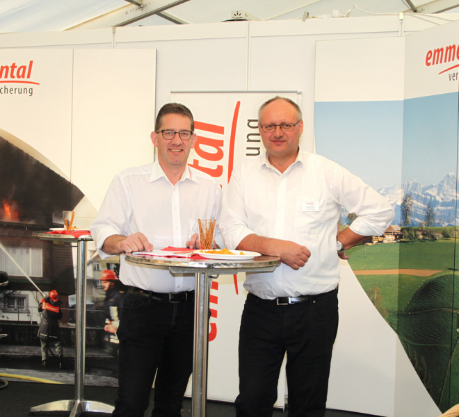 Emmental Versicherung an der Gewerbeausstellung Stärne füfi in Beromünster