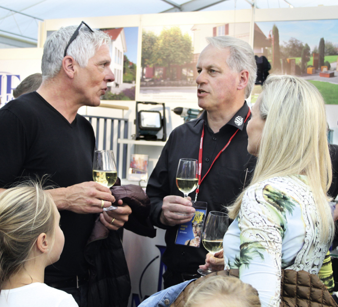 Moriz Felix an der Gewerbeausstellung Stärne füfi in Beromünster