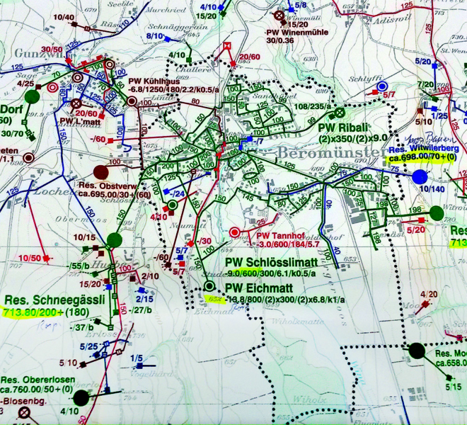 Sauberes Trinkwasser im Michelsamt, Wasserreservoir