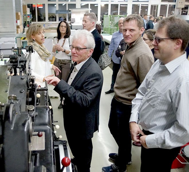 Die Firma Wallimann Druck feiert ihr 111-Jahr-Jubiläum.