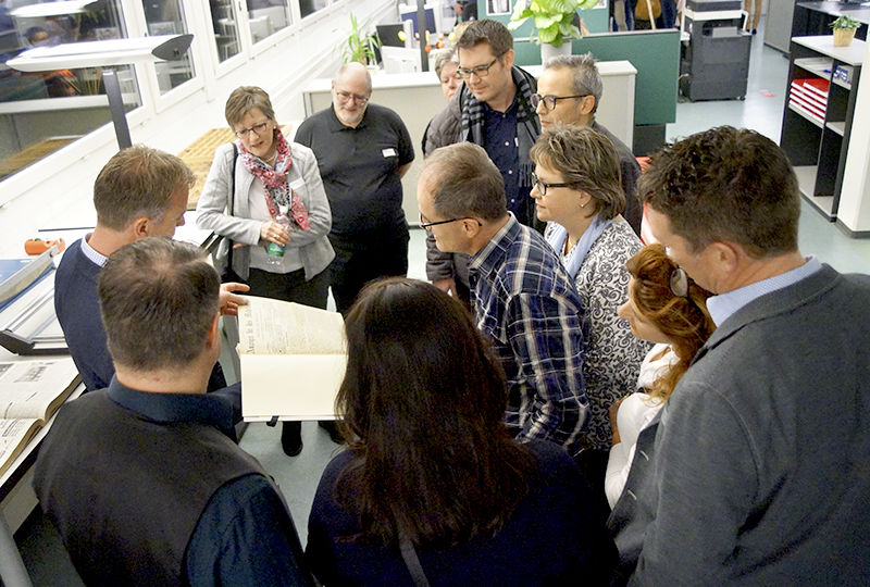 Tag der offenen Tür bei der Wallimann Druck und Verlag AG.