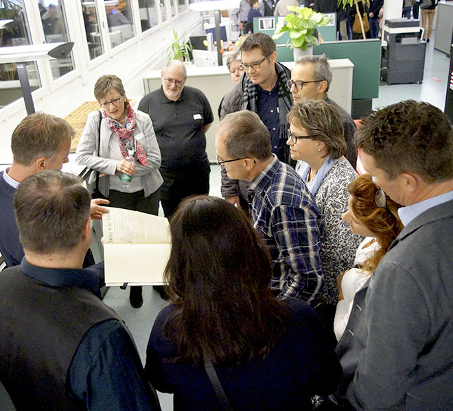 Tag der offenen Tür bei der Wallimann Druck und Verlag AG.