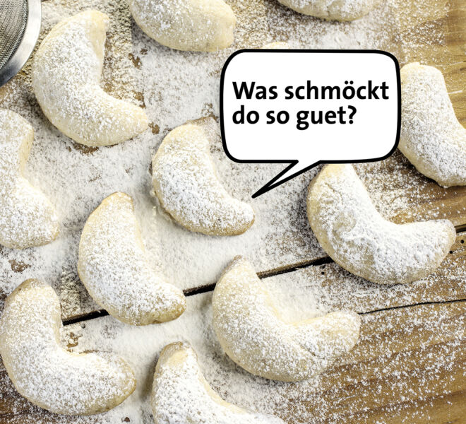 Duftkarte mit Vanillearoma von Wallimann Druck und Verlag AG.