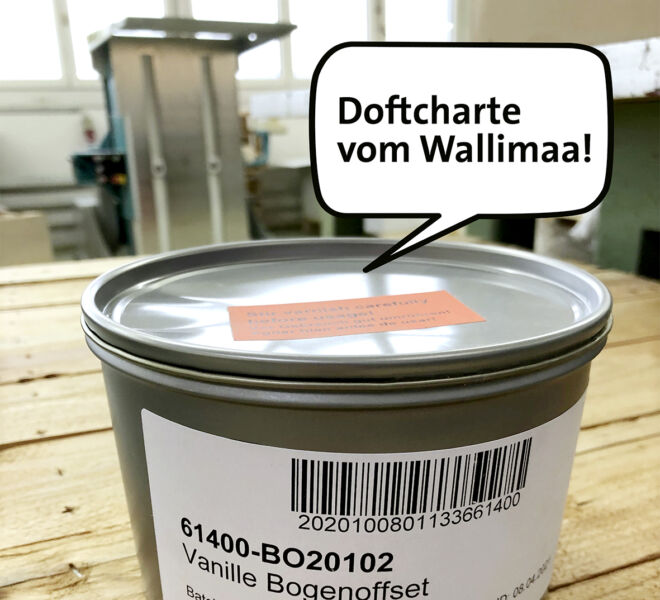 Duftkarte von Wallimann Druck und Verlag AG