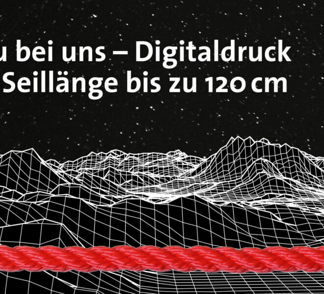 Header, Wandern, Seil, Rot, Digitaldruck