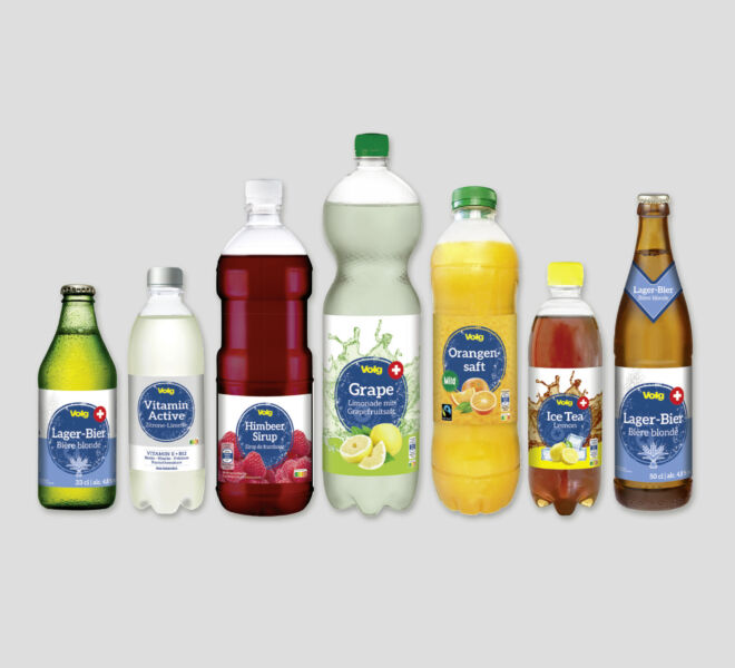 Redesign, Volg, Relaunch, Getränke