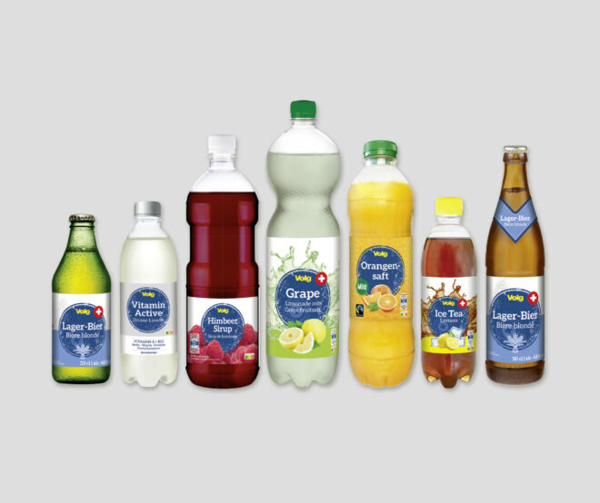 Redesign, Volg, Relaunch, Getränke