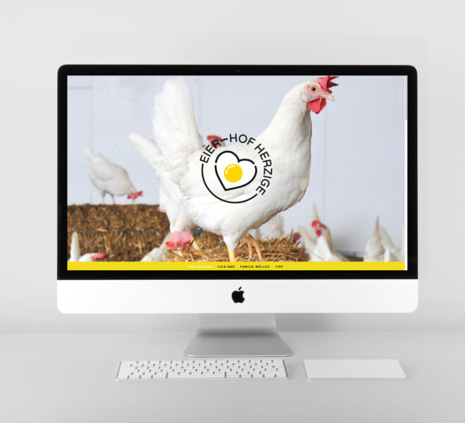 Die Website von Hof Herzige erstellt von Wallimann Druck und Verlag AG.